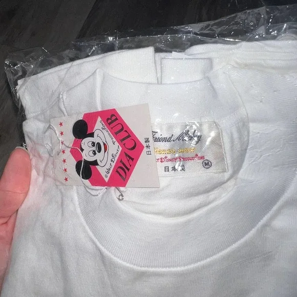 Disney Castle Rare NWT Tokyo, Japan One Stitch Vintage T shirt Size Medium - Picture 2 of 4